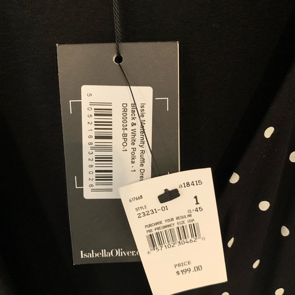 Isabella Oliver Issie Maternity Ruffle Dress - Picture 8 of 12